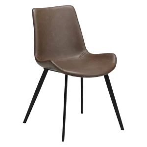 Hype Stol Major Brown Art.Leather, Black Metal