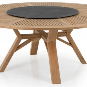 Circus Runt Teakbord 180 cm Rund Natur