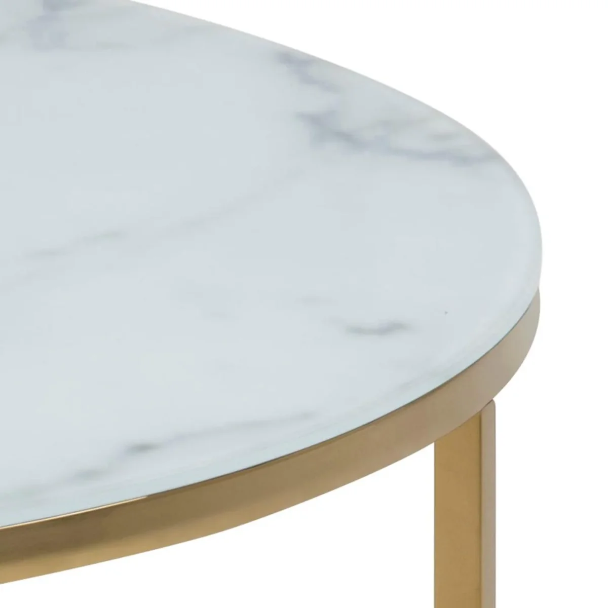 Versailles Soffbord med hylla Rund 80 cm - Bild 7