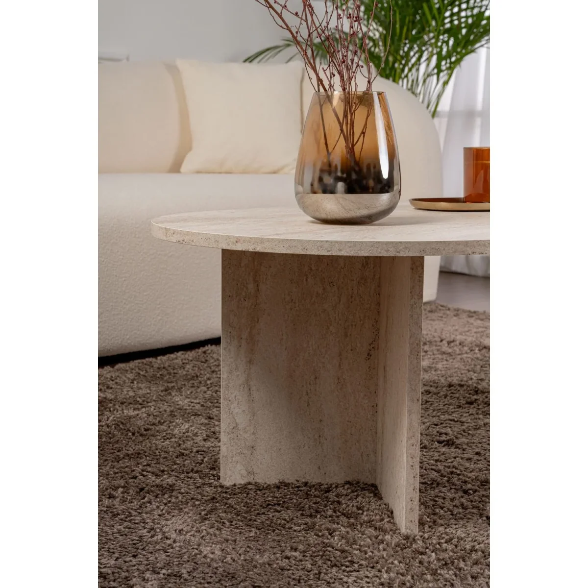 Trentino Soffbord Travertine - Bild 6