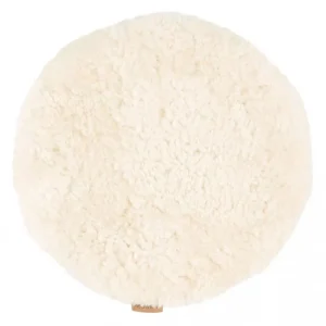 Jill stolsdyna (vadderad) 36 cm rund / Creme